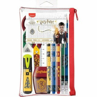 Maped Harry Potter Παιδικό Σετ Γραφικής Ύλης με Μολύβι, Ξύστρα, Γόμα, Χάρακα και Κασετίνα 10τμχ 899793