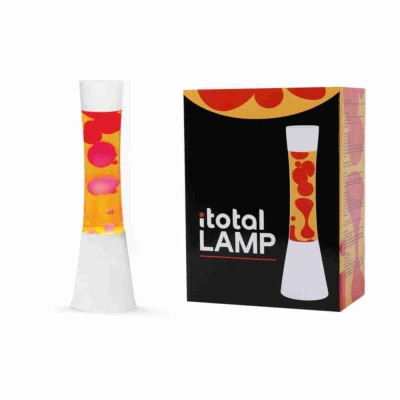 I-Total Lava Lamp Διακοσμητικό Φωτιστικό Λαμπτήρας Κόκκινο XL1757