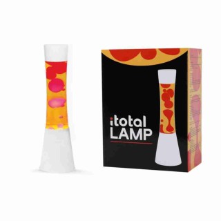 I-Total Lava Lamp Διακοσμητικό Φωτιστικό Λαμπτήρας Κόκκινο XL1757