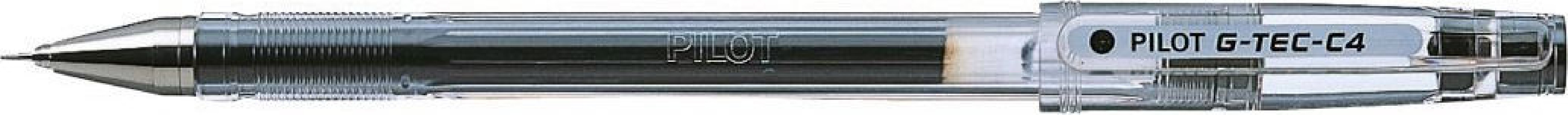 Pilot Στυλό Gel 0.4mm με Μαύρο Mελάνι G-Tec-C4 BL-GC4-B