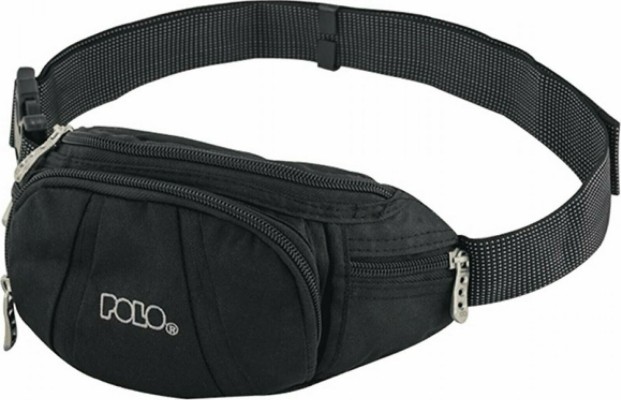 Polo Pittock Τσαντάκι Μέσης Μαύρο 9-08-021-2000