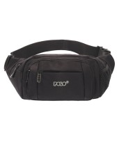 Polo Charger Τσαντάκι Ανδρικό Υφασμάτινο Μέσης Μαύρο 9-08-008-2000