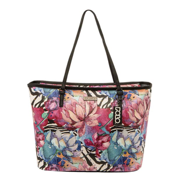 Polo Lydia Γυναικεία Τσάντα Shopper Ώμου 9-07-050-8242