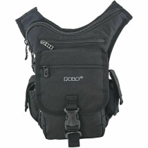 Polo Shoulder Gun Τσαντάκι Ώμου σε Μαύρο χρώμα 9-08-104-2000