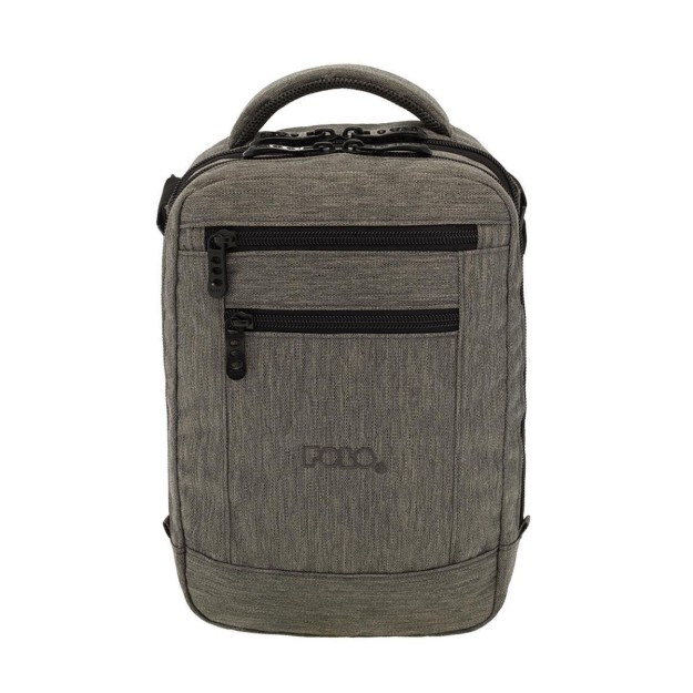 Polo Skyforce Large Ανδρική Τσάντα Ώμου / Χιαστί σε Γκρι χρώμα 9-07-145-2200
