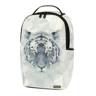 Polo Stream Σχολική Τσάντα Πλάτης Γυμνασίου - Λυκείου Λευκή 9-01-037-8206