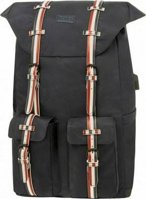 Polo Styller Υφασμάτινο Σακίδιο Πλάτης Μαύρο 23lt 9-02-023-5000