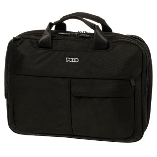 Polo Skills Τσάντα Ώμου Laptop Υφασμάτινη Μαύρη 9-07-014-2000