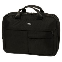 Polo Skills Τσάντα Ώμου Laptop Υφασμάτινη Μαύρη 9-07-014-2000