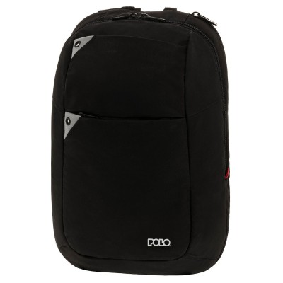 Polo Capital Υφασμάτινο Σακίδιο Πλάτης Μαύρο 9-02-018-2000