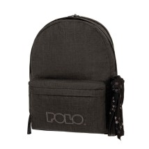 Polo Original Double Scarf Σχολική Τσάντα Πλάτης Γυμνασίου - Λυκείου Jean Grey 9-01-235-2101