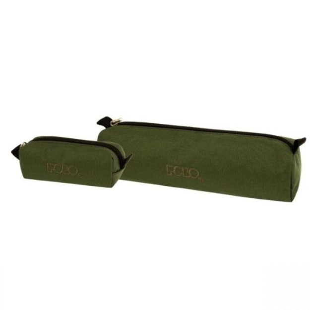 Polo Wallet Cord Κασετίνα Βαρελάκι με 1 Θήκη Grass Green 1τμχ 9-37-006-6501