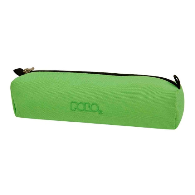 Polo Cord Κασετίνα Βαρελάκι με 1 Θήκη Neon Πράσινο 1τμχ 9-37-006-6801