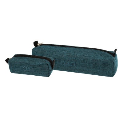 Polo Original Wallet Κασετίνα Βαρελάκι με 1 Θήκη Τιρκουάζ Jean 9-37-006-5801