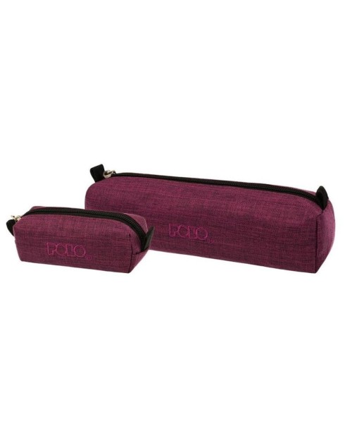 Polo Wallet Jean Κασετίνα Βαρελάκι με 1 Θήκη Traffic Purple 1τμχ 9-37-006-4401