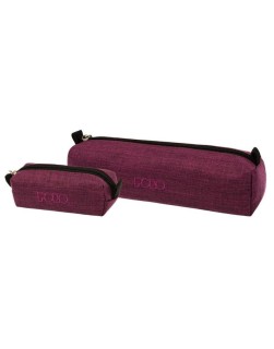 Polo Wallet Jean Κασετίνα Βαρελάκι με 1 Θήκη Traffic Purple 1τμχ 9-37-006-4401