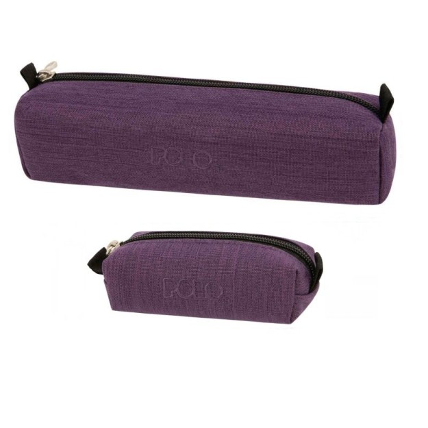 Polo Original Wallet Κασετίνα Βαρελάκι με 1 Θήκη Μωβ 9-37-006-4702