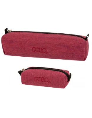 Polo Original Wallet Κασετίνα Βαρελάκι με 1 Θήκη Κόκκινο Άνοιχτο 9-37-006-4200