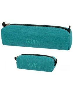 Polo Wallet Jean Κασετίνα Βαρελάκι με 1 Θήκη Turquoise 1τμχ 9-37-006-6701
