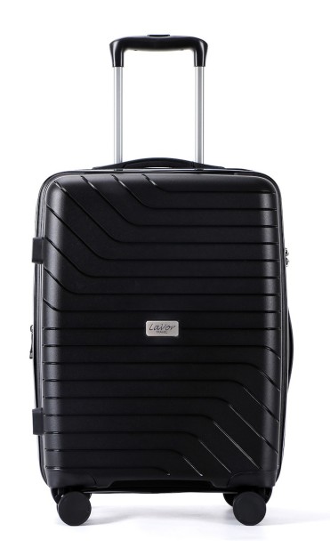 Lavor Βαλίτσα Ταξιδιού Καμπίνας Σκληρή Black με 4 Ρόδες Ύψους 55εκ. 1-606