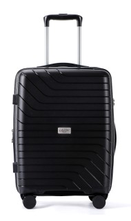 Lavor Βαλίτσα Ταξιδιού Καμπίνας Σκληρή Black με 4 Ρόδες Ύψους 55εκ. 1-606