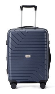 Lavor Βαλίτσα Ταξιδιού Καμπίνας Σκληρή Blue με 4 Ρόδες Ύψους 55εκ. 1-606