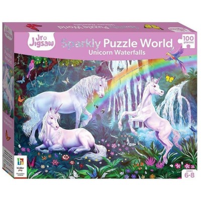 Παιδικό Puzzle Unicorn Waterfalls 100pcs για 6+ Ετών 9354537001407 Hinkler