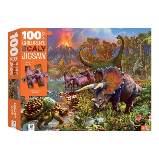 Παιδικό Puzzle Dinosaur Island 100pcs για 6+ Ετών TJ-5 Hinkler