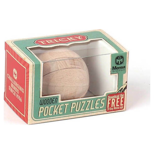 Mensa Ball Παζλ από Ξύλο για 6+ Ετών IQ-1027B