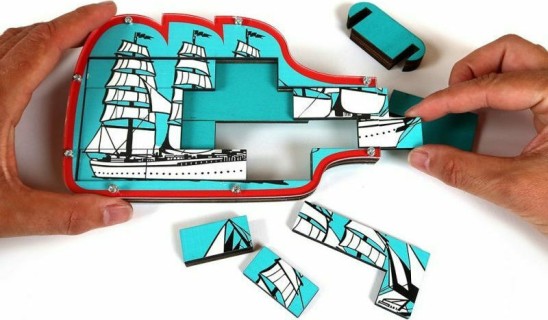 Recent Toys Constantin Puzzles - Ship in a Bottle Γρίφος από Ξύλο για 6+ Ετών J-7
