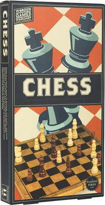 Professor Puzzle Wooden Games Workshop Σκάκι από Ξύλο με Πιόνια 29x31cm WGW1551