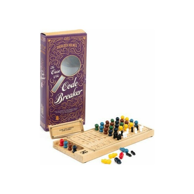 Professor Puzzle Sherlock Holmes The Case Of The Codebreaker Γρίφος από Ξύλο για 8+ Ετών SH-7