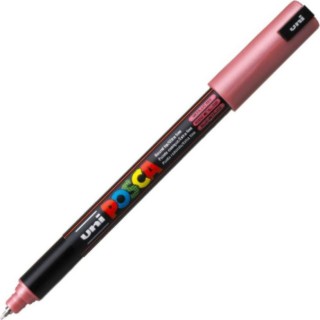 Posca PC-1MR Μαρκαδόρος Σχεδίου 0.7mm Κόκκινος PC-1MR/M15