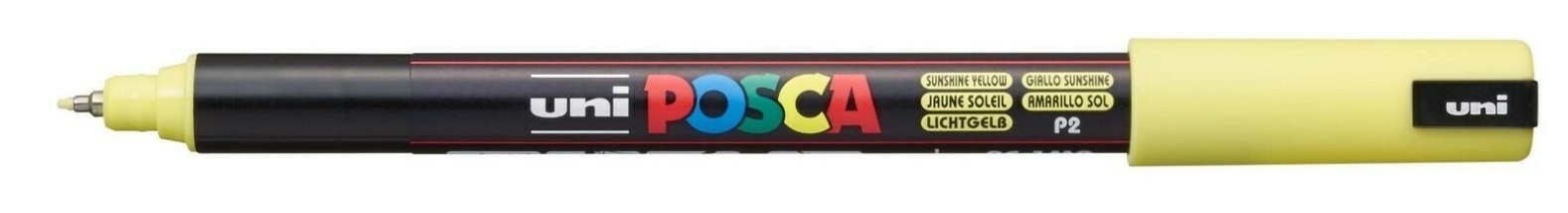 Posca Μαρκαδόρος Σχεδίου 0.7mm Sunshine Yellow PC-1MR/P2