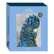 Elevate Crystal Edition Jigsaw: Blue Cockatoo 500 Piece & 800+ Crystals