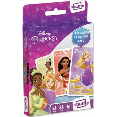 Shuffle Επιτραπέζιο Παιχνίδι Disney Princess για 2-4 Παίκτες 4+ Ετών SF-04