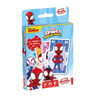 Shuffle Επιτραπέζιο Παιχνίδι Spidey Amazing Friends για 2-4 Παίκτες 4+ Ετών SF-10