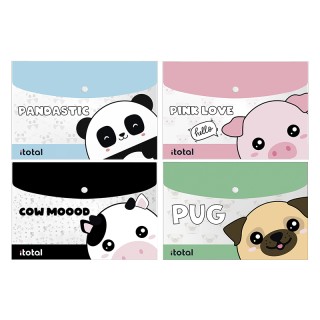 Total Gift Φάκελος με Κουμπί για Χαρτί A4 XL2613A (Διάφορα Σχέδια/Χρώματα)