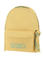 Polo Original Scarf Σχολική Τσάντα Πλάτης Γυμνασίου - Λυκείου Κίτρινο/Γαλάζιο 9-01-135-7059