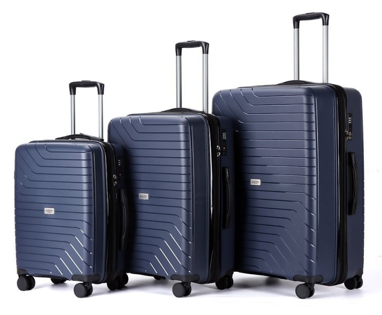 Lavor Σετ Βαλίτσες Ταξιδιού 3τμχ Μπλε 1-604