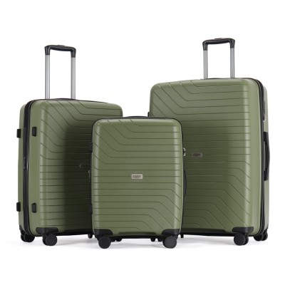 Lavor Βαλίτσες Ταξιδιού Σκληρές Πράσινο με 4 Ρόδες 1-604