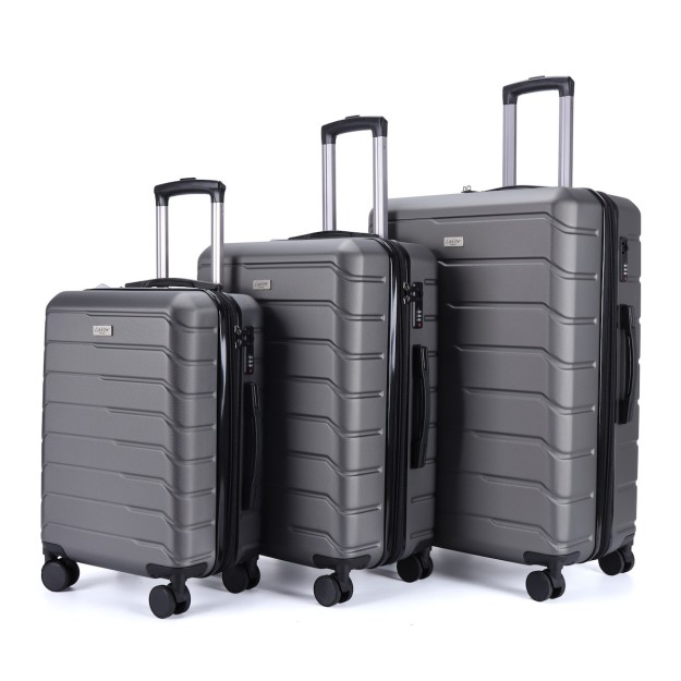 Lavor 1-601 Σετ Βαλίτσες 3τμχ σε Γκρι χρώμα