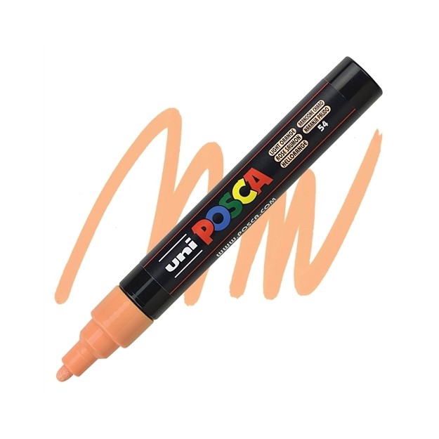 Posca Μαρκαδόρος Σχεδίου 2.5mm Light Orange PC-5M/54