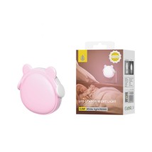 Moveteck Φωτάκι Νυκτός LED NR9260 Ροζ με Αισθητήρα