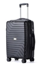 Lavor 1-604 Μεγάλη Βαλίτσα Ταξιδιού Μαύρη 75x45x33cm 90L