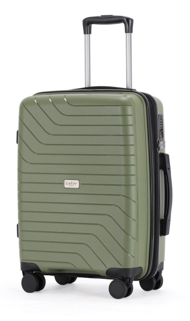 Lavor Βαλίτσα Ταξιδιού Καμπίνας Σκληρή Πράσινο με 4 Ρόδες Ύψους 55εκ. 1-604