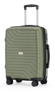 Lavor Βαλίτσα Ταξιδιού Καμπίνας Σκληρή Πράσινο με 4 Ρόδες Ύψους 55εκ. 1-604