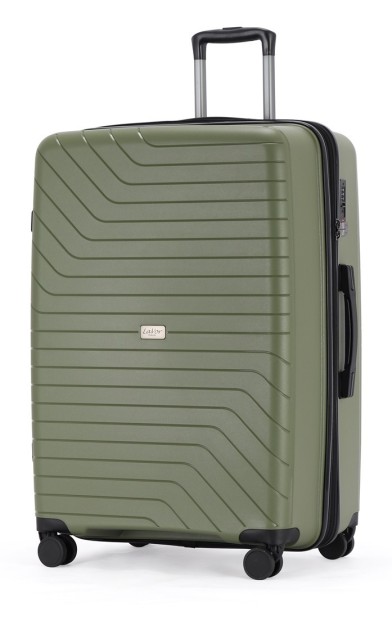Lavor Μεγάλη Βαλίτσα Ταξιδιού Σκληρή Πράσινο με 4 Ρόδες Ύψους 75εκ. 1-604