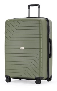 Lavor Μεγάλη Βαλίτσα Ταξιδιού Σκληρή Πράσινο με 4 Ρόδες Ύψους 75εκ. 1-604