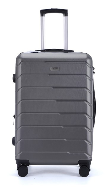Lavor 1-601 Μεγάλη Βαλίτσα με ύψος 75cm σε Γκρι χρώμα